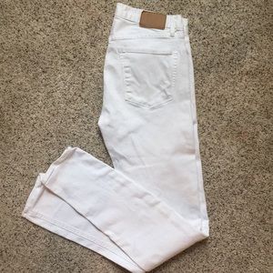 Madewell Skinny Skinny white jeans size 27